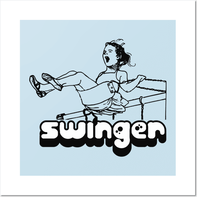 Swinger Wall Art by Cosmo Gazoo